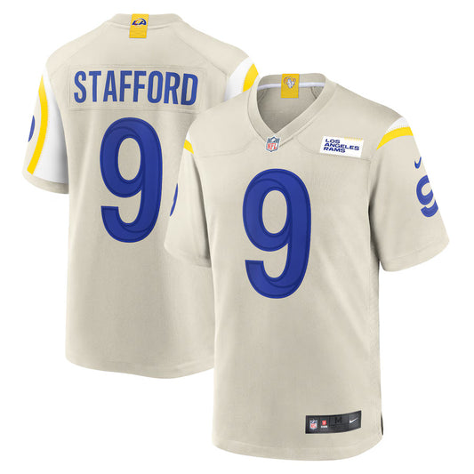 Matthew Stafford Los Angeles Rams Nike Game Player Jersey - Bone