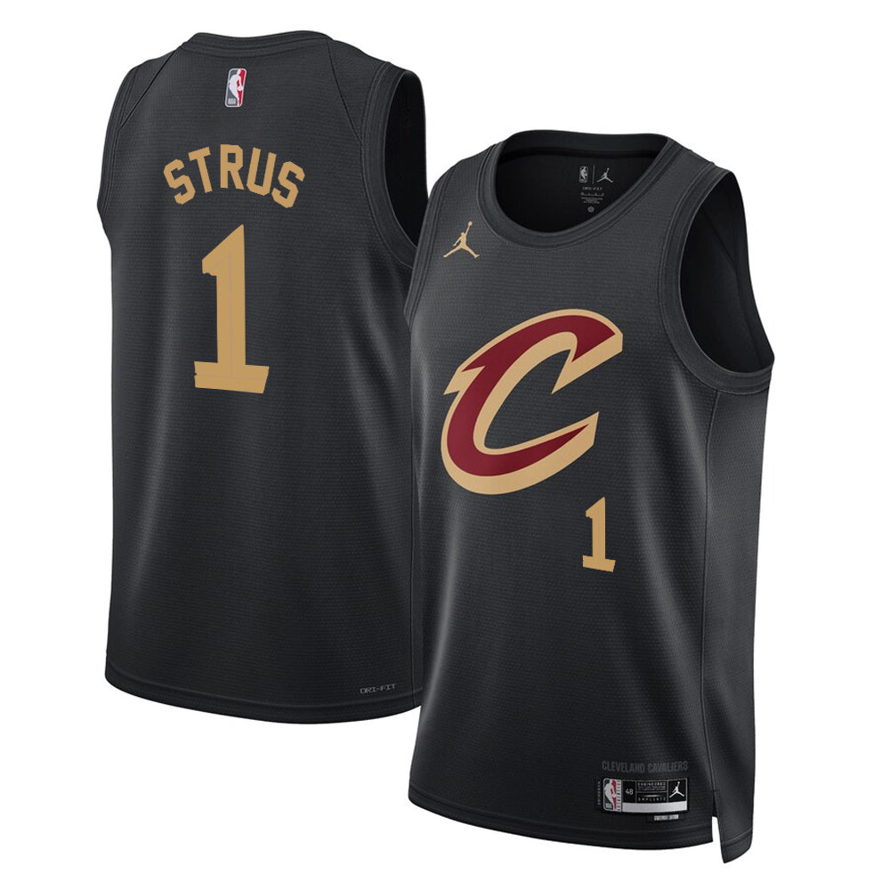 Max Strus Cleveland Cavaliers Nike Swingman Statement Jersey - Black
