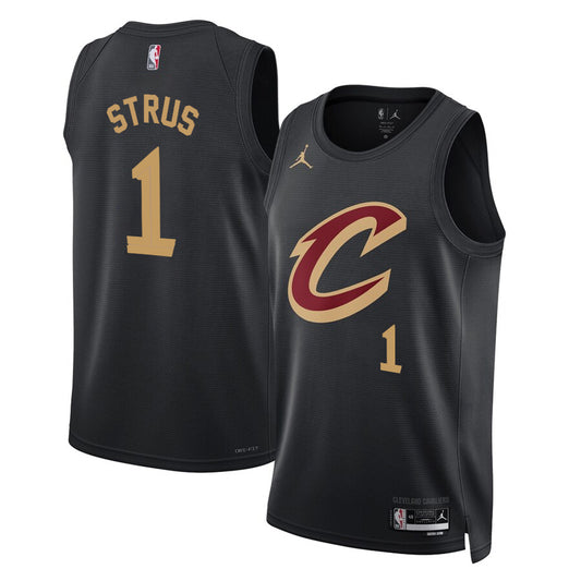 Max Strus Cleveland Cavaliers Nike Swingman Statement Jersey - Black