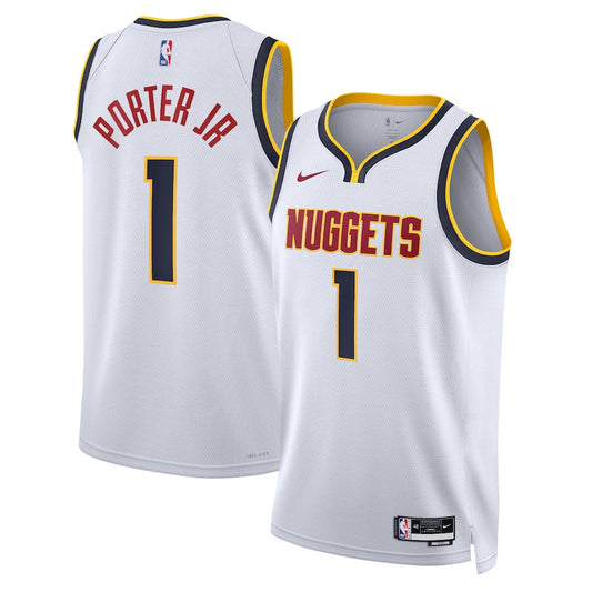 Michael Porter Jr. Denver Nuggets Nike Swingman Association Jersey - White