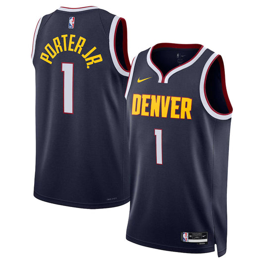 Michael Porter Jr. Denver Nuggets Nike Swingman Icon Jersey - Navy