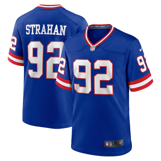 Michael Strahan New York Giants Throwback Player Jersey - Royal