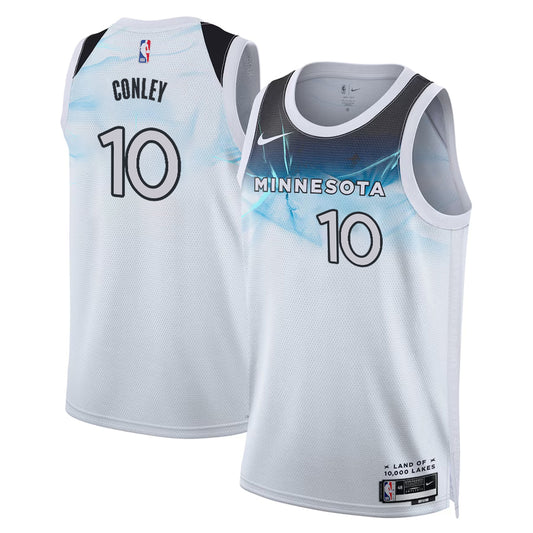 Mike Conley Minnesota Timberwolves 2024/2025 Nike Swingman City Jersey - White