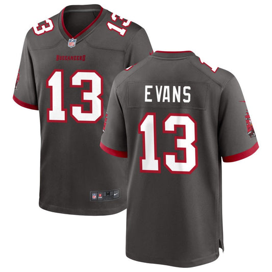 Mike Evans Tampa Bay Buccaneers Nike Alternate Game Player Jersey - Pewter
