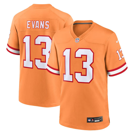 Mike Evans Tampa Bay Buccaneers Nike Throwback Game Player Jersey - Orange