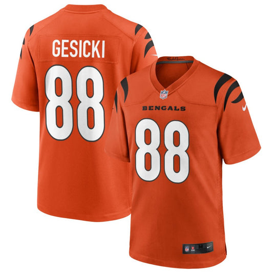 Mike Gesicki Cincinnati Bengals Nike Alternate Game Player Jersey - Orange