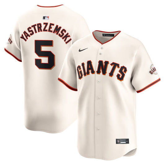 Mike Yastrzemski San Francisco Giants Nike Home Replica Player Jersey - Cream