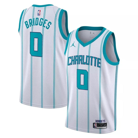 Miles Bridges Charlotte Hornets Nike Swingman Association Jersey - White