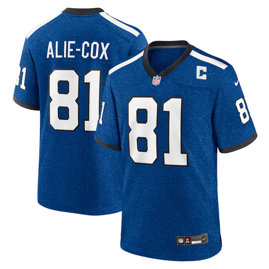 Mo Alie-Cox Indianapolis Colts Nike Indiana Nights Game Player Jersey - Royal