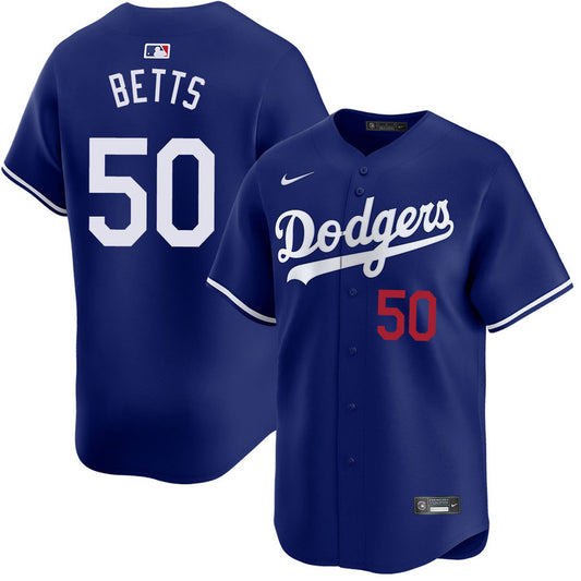 Mookie Betts Los Angeles Dodgers Nike Alternate Limited Player Jersey - Royal