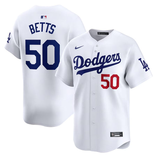Mookie Betts Los Angeles Dodgers Nike Home Replica Player Jersey - White