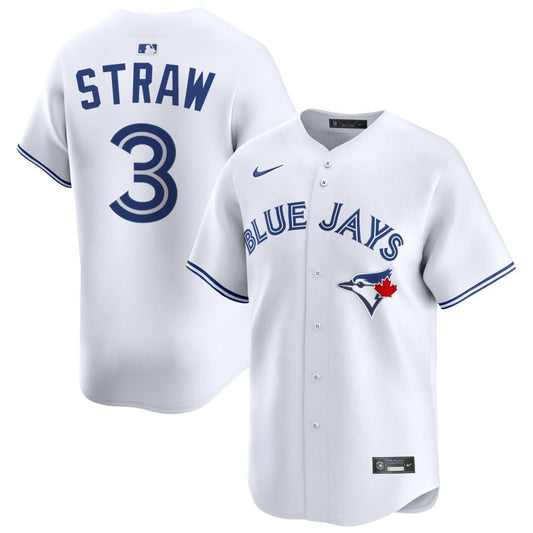 Myles Straw Toronto Blue Jays Nike Home Replica Player Jersey - White