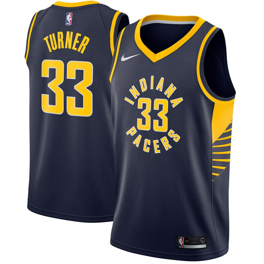 Myles Turner Indiana Pacers Nike Swingman Icon Jersey - Navy