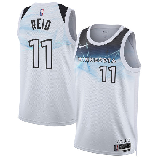 Naz Reid Minnesota Timberwolves 2024/2025 Nike Swingman City Jersey - White