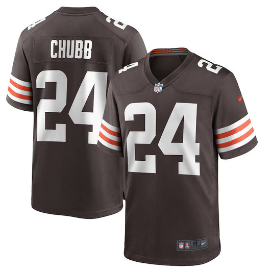 Nick Chubb Cleveland Browns Nike Game Player Jersey - Brown