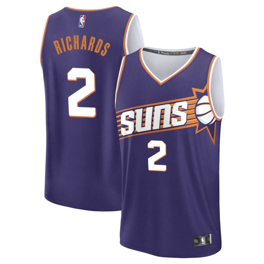 Nick Richards Phoenix Suns Nike Swingman Icon Jersey - Purple