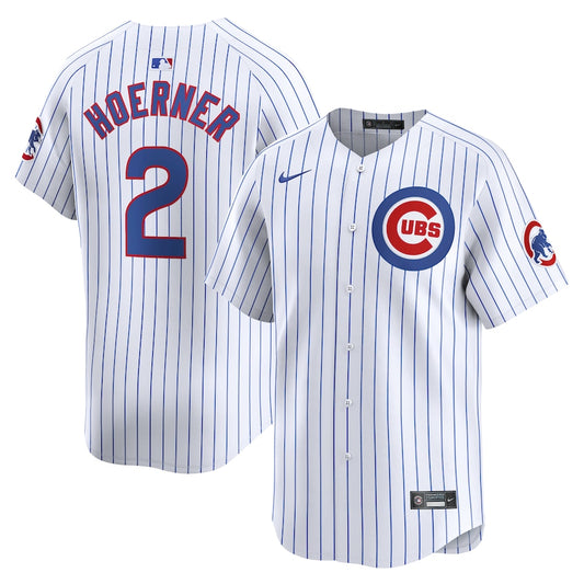 Nico Hoerner Chicago Cubs Nike Home Replica Player Jersey - White