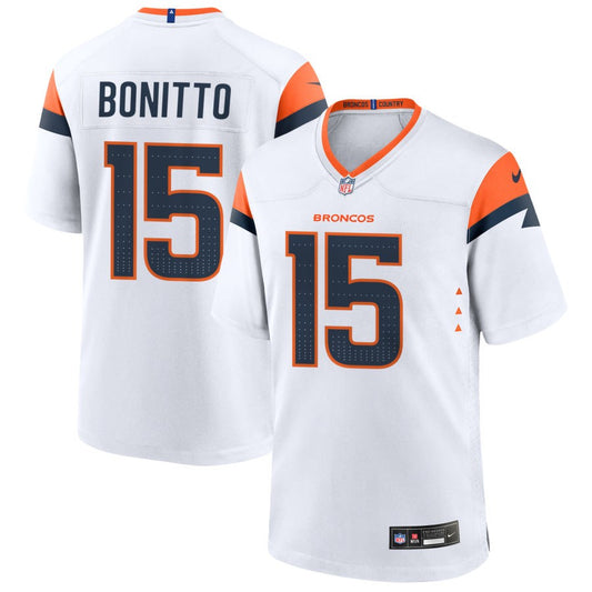 Nik Bonitto Denver Broncos Nike Game Player Jersey - White