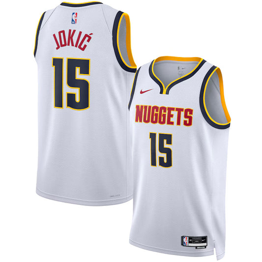 Nikola Jokić Denver Nuggets Nike Swingman Association Jersey - White