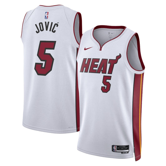 Nikola Jović Miami Heat Nike Swingman Association Jersey - White