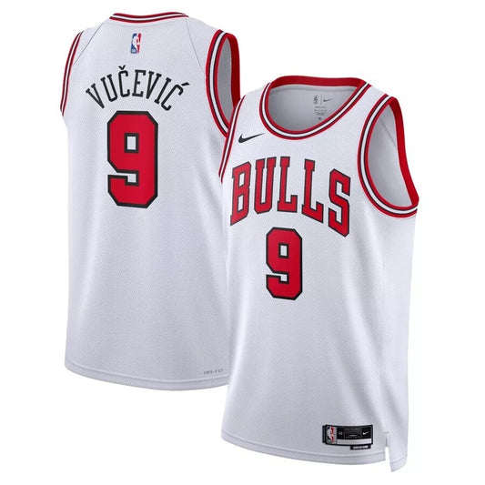 Nikola Vucevic Chicago Bulls Nike Swingman Association Jersey - White