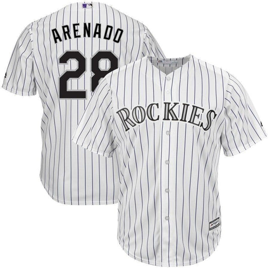 Nolan Arenado Colorado Rockies Nike Home Replica Player Jersey - White