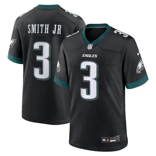 Nolan Smith Philadelphia Eagles Nike Alternate Game Player Jersey - Black