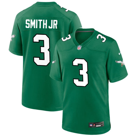 Nolan Smith Philadelphia Eagles Nike Alternate Game Player Jersey - Kelly Green