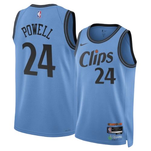 Norman Powell LA Clippers 2024/2025 Nike Swingman City Jersey - Light Blue