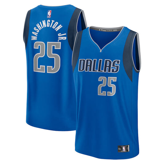 P.J. Washington Dallas Mavericks Nike Swingman Icon Jersey - Blue
