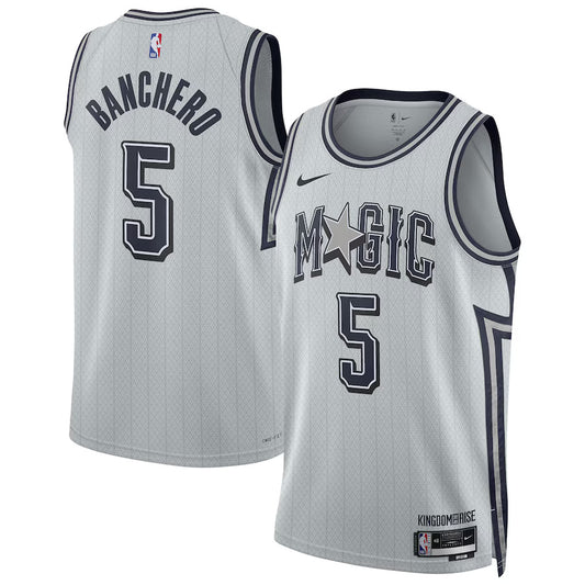 Paolo Banchero Orlando Magic 2024/2025 Nike Swingman City Jersey - Silver