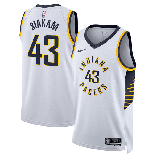 Pascal Siakam Indiana Pacers Nike Swingman Association Jersey - White