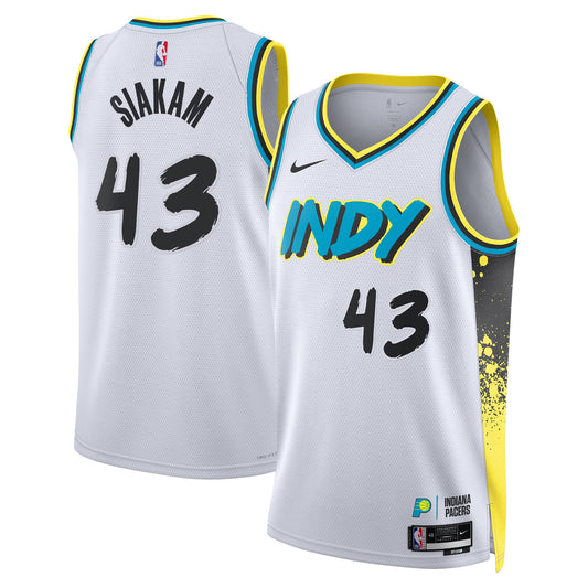 Pascal Siakam Indiana Pacers 2024/2025 Nike Swingman City Jersey - White