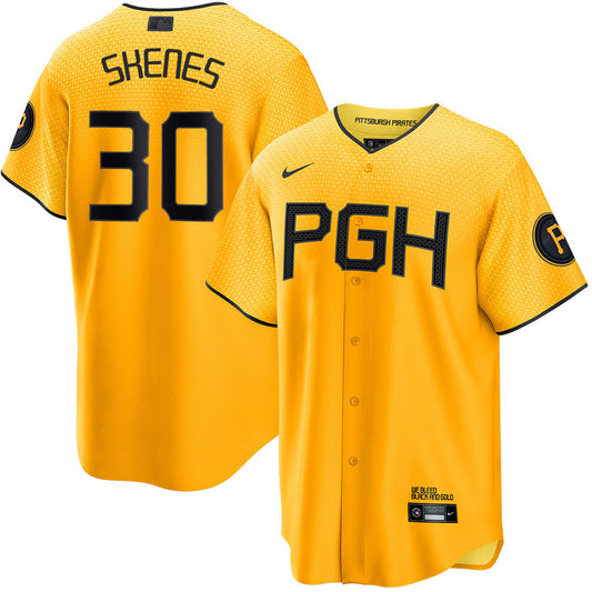 Paul Skenes Pittsburgh Pirates Nike City Connect Limited Player Jersey - Gold