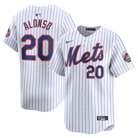 Pete Alonso New York Mets Nike Home Replica Player Jersey - White