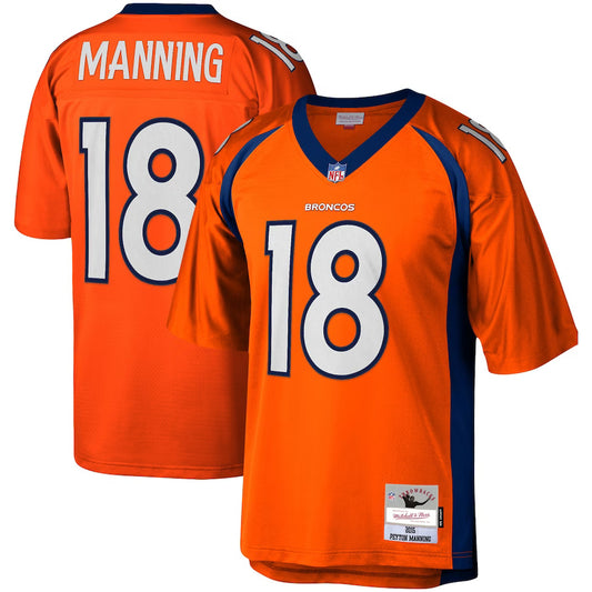 Peyton Manning Denver Broncos Throwback Player Jersey - Orange