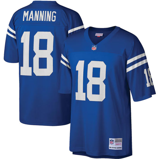 Peyton Manning Indianapolis Colts Throwback Player Jersey - Royal