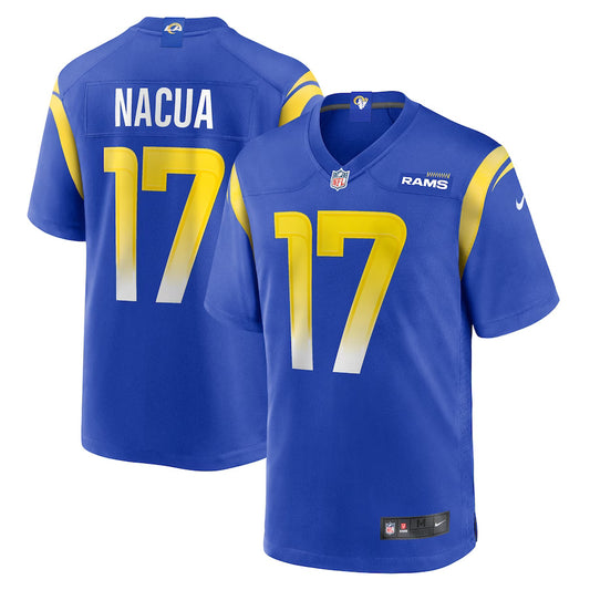 Puka Nacua Los Angeles Rams Nike Game Player Jersey - Royal