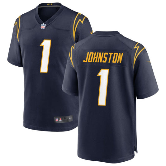 Quentin Johnston Los Angeles Chargers Nike Alternate Game Player Jersey - Navy