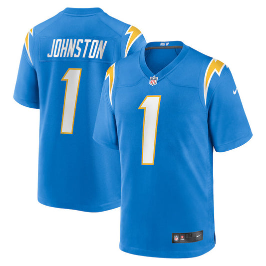 Quentin Johnston Los Angeles Chargers Nike Game Player Jersey - Powder Blue