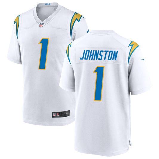 Quentin Johnston Los Angeles Chargers Nike Game Player Jersey - White