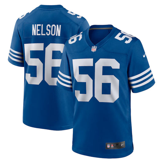 Quenton Nelson Indianapolis Colts Nike Alternate Game Player Jersey - Royal