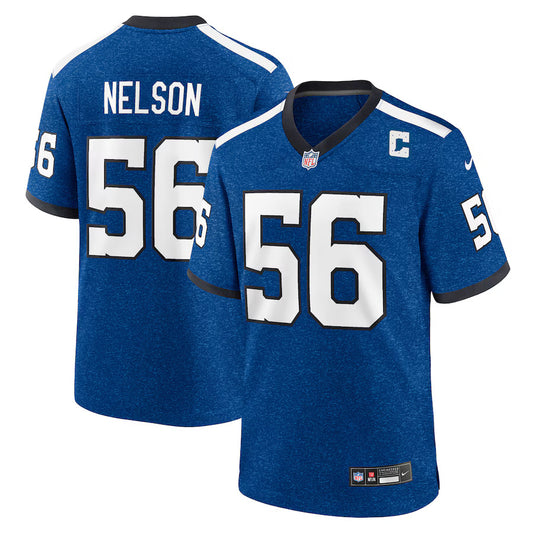 Quenton Nelson Indianapolis Colts Nike Indiana Nights Game Player Jersey - Royal
