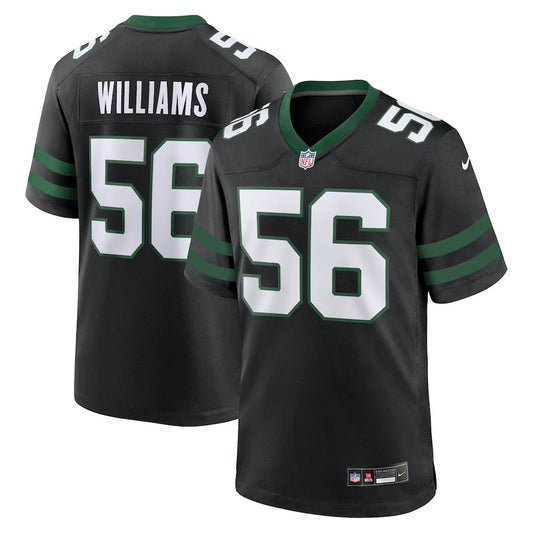 Quincy Williams New York Jets Nike Alternate Game Player Jersey - Legacy Black