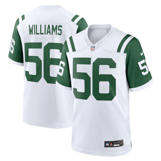 Quincy Williams New York Jets Nike Classic Game Player Jersey - White