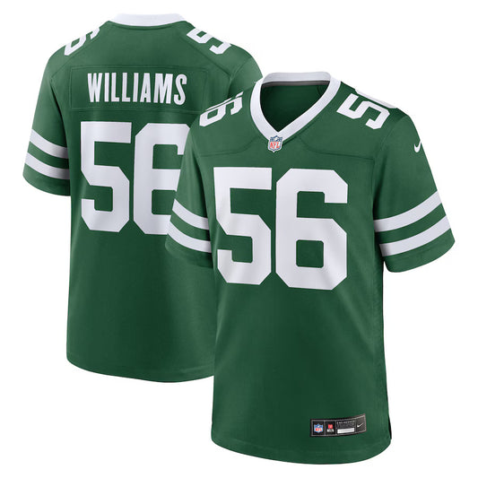 Quincy Williams New York Jets Nike Game Player Jersey - Legacy Green
