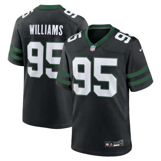 Quinine Williams New York Jets Nike Alternate Game Player Jersey - Legacy Black