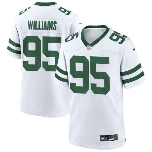 Quinine Williams New York Jets Nike Game Player Jersey - Legacy White