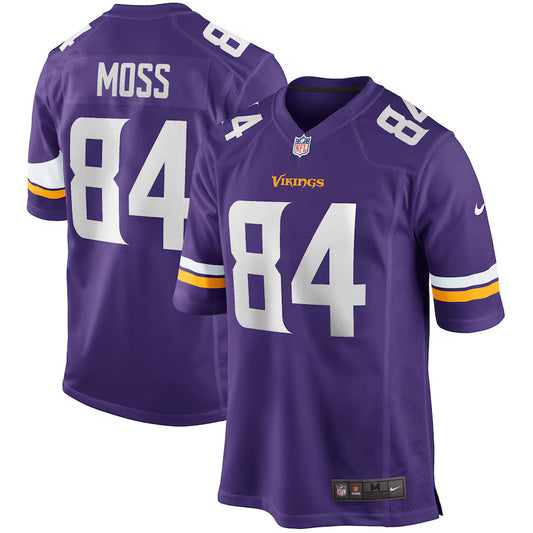Randy Moss Minnesota Vikings Throwback Player Jersey - Purple