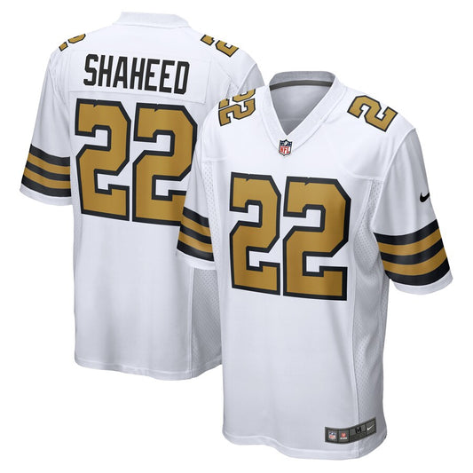 Rashid Shaheed New Orleans Saints Nike Alternate Game Player Jersey - White